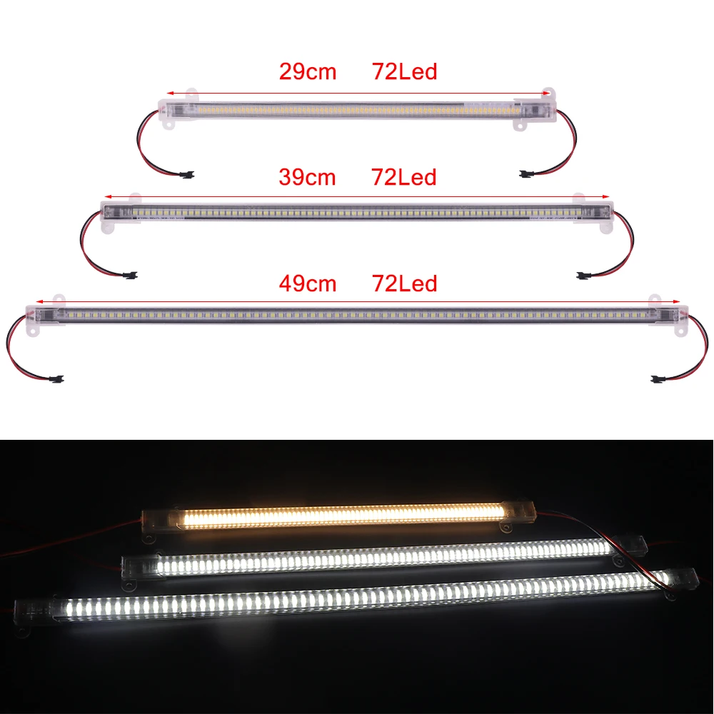 10 шт. 8 Вт Светодиодный светильник для бара твердая полоса 2835 SMD AC220V алюминиевый