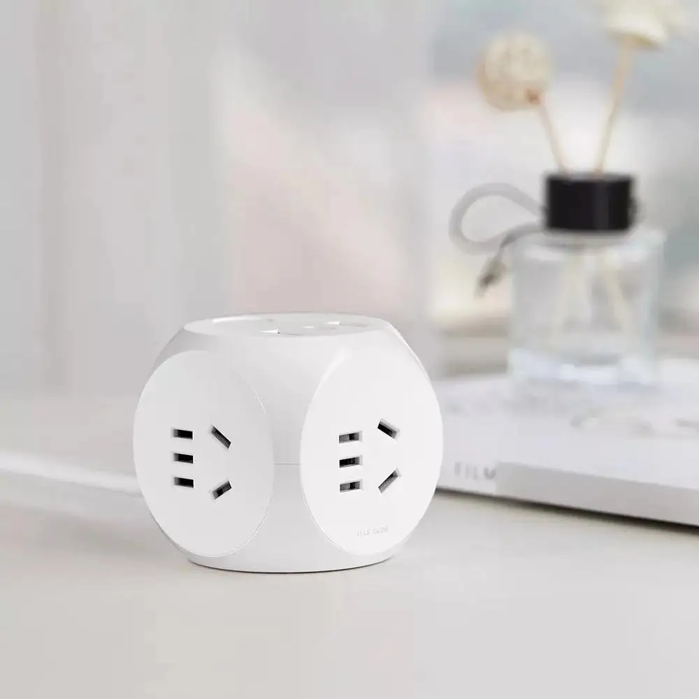 Xiaomi Aigo Cube розетка с адаптером питания USB 5 В 2.4A/type C в 3A Быстрая зарядка 3