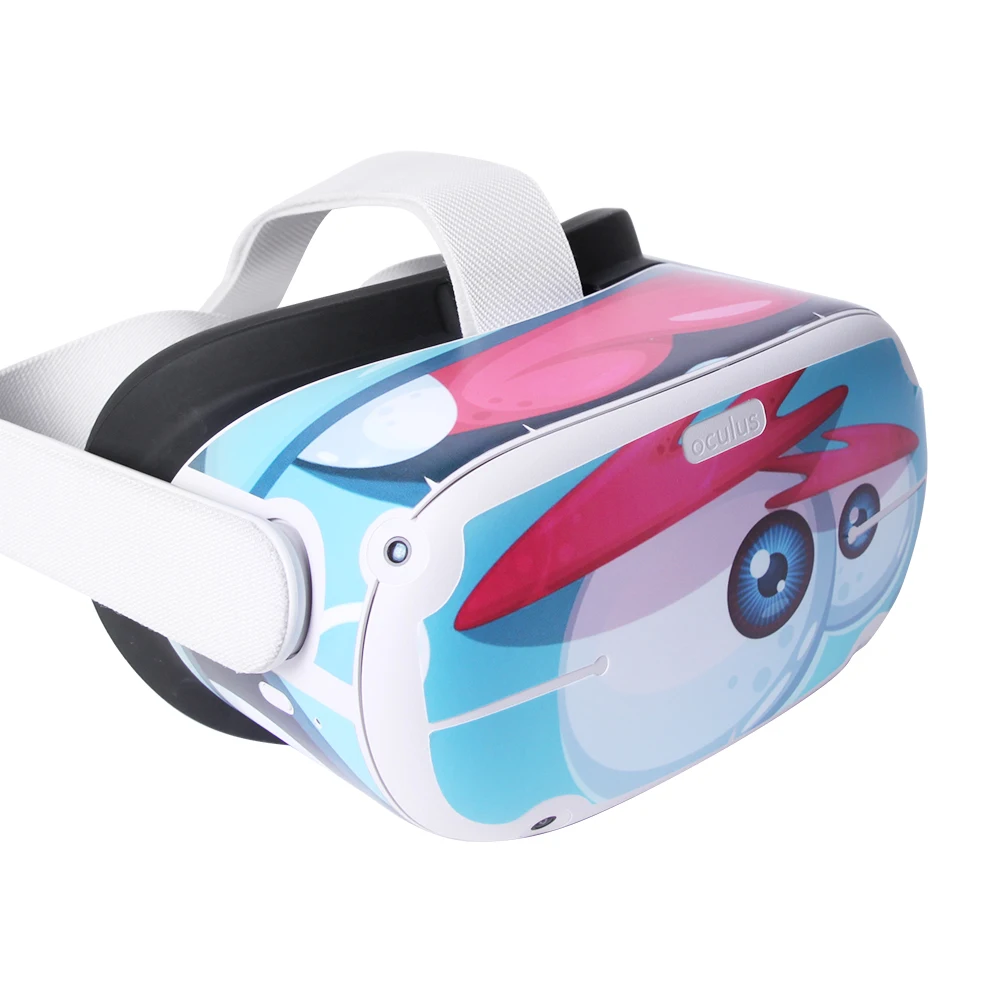 Для Oculus Quest 2 VR наклейки с очками защитная пленка для наушники контроллером