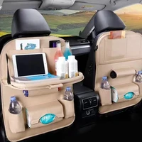 car front seat back child organizer leather storage for mg hs zs ev zx rx5 350 gs gt 3 5 6 550 rx8 mg5 mg6 mg3 tf ehs 2020 2021
