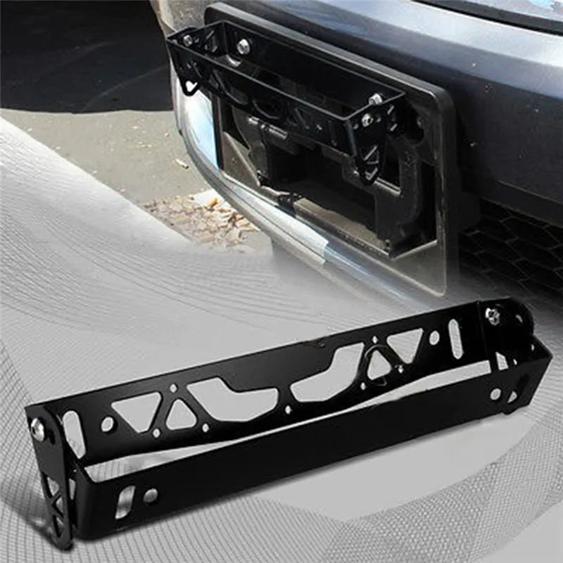 

1Pc Multi Color Universal Aluminum Car JDM Styling License Plate Frame Power License Plate Frames Frame Tag Holder