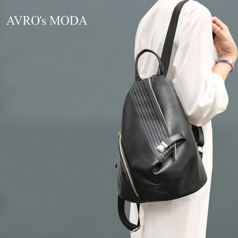 AVRO's MODA женский рюкзак женские сумки рюкзак большой емкости многофункциональные женские женские школьные рюкзаки натуральная кожа