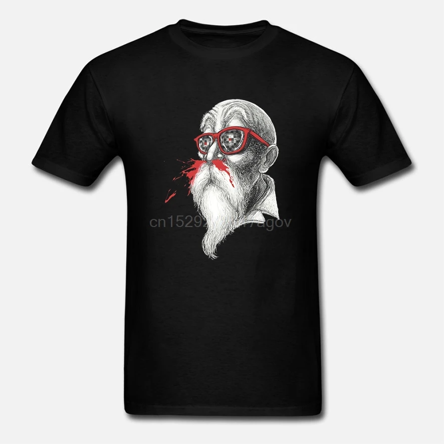 2019 Summer Men T Shirts dragon ball z Master Roshi Grandmaster hobbies Design Shirt is.jpg _ 640x640|Мужские футболки| |