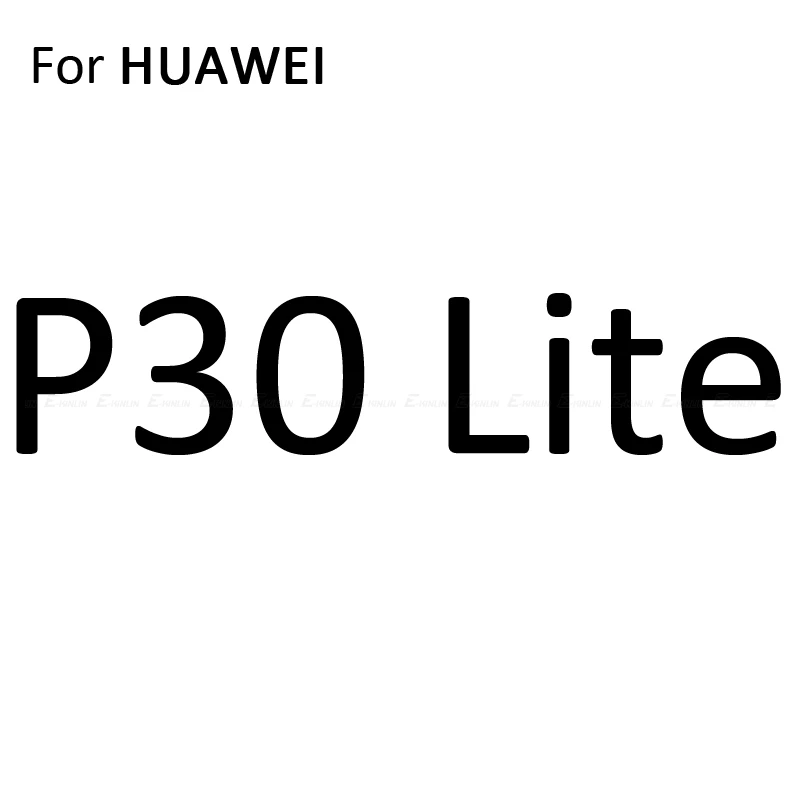 For P30 Lite Мягкая Противоударная нано защитная пленка для HuaWei Honor 10 P30 P20 Pro 8X View 10 mate 20X5G Lite прозрачная защитная пленка - Цвет: For P30 Lite
