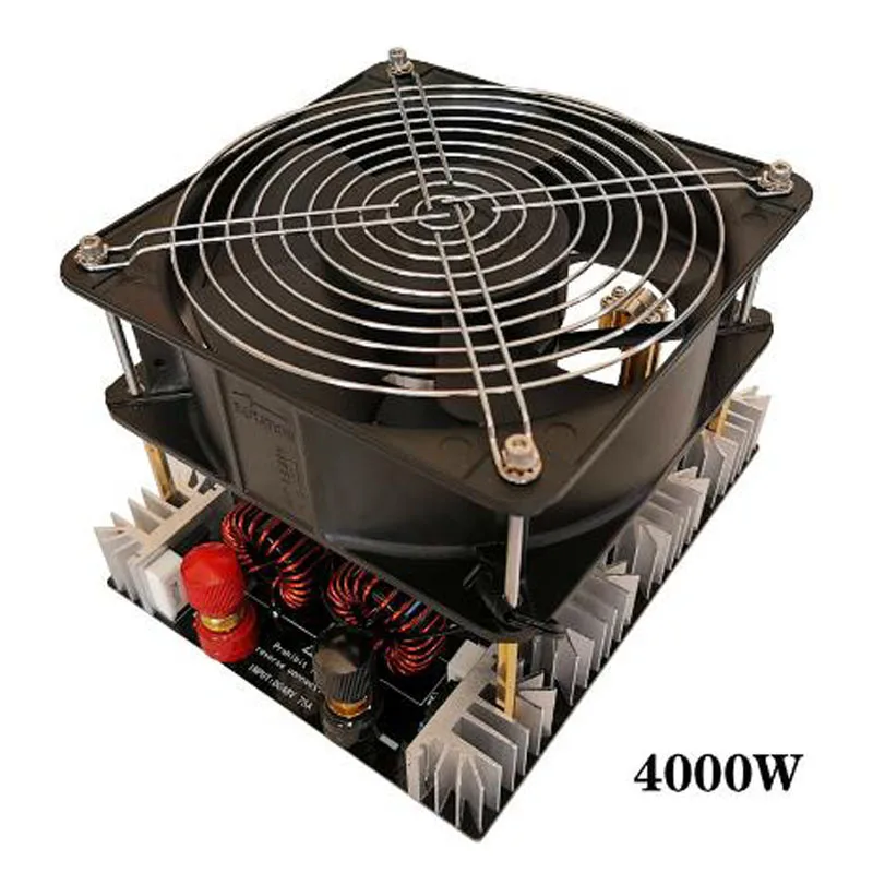 4KW/4000W ZVS High frequency Induction Heater Heating PCB Board Machine Melted Metal + Coil Pump | Инструменты