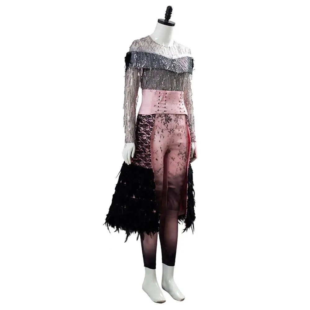 Костюм Одри для косплея злых людей 3 костюм розового цвета униформа женщин на