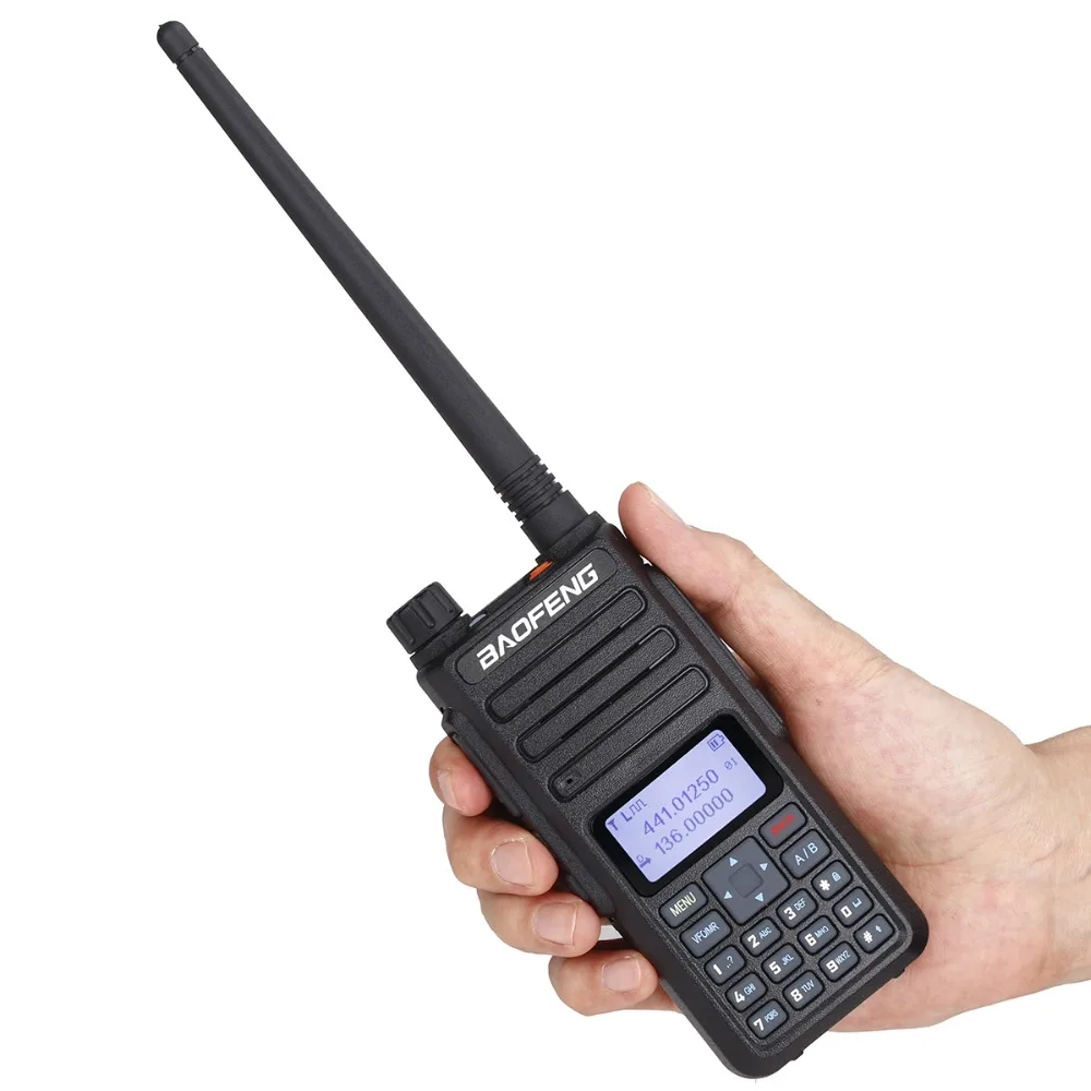 Baofeng DM 1801 Dual Band Time Slot DMR Tier I и II с широким диапазоном цифровой аналоговый 136 174/400 470
