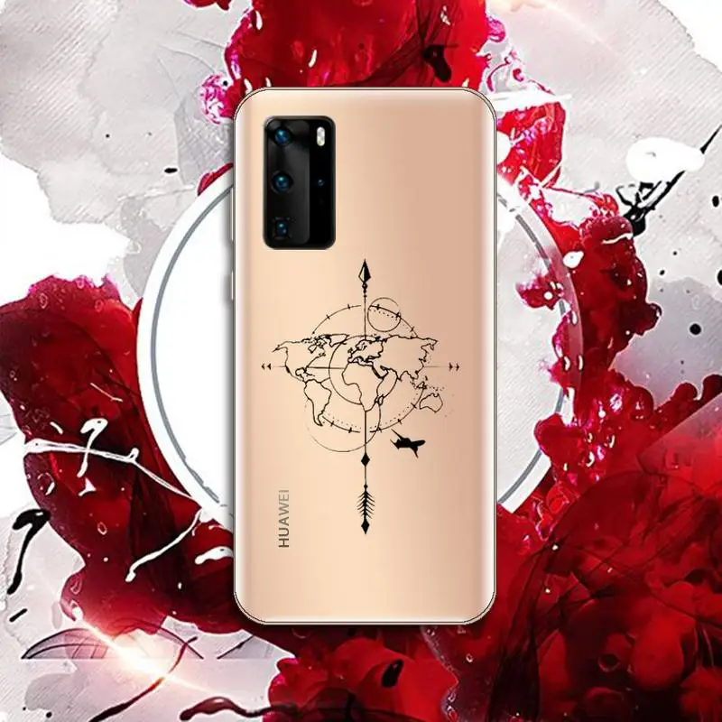 

Complex Formula Phone Case Transparent for Huawei P20 P30 P40 honor 8 10i P smart 2019 Samsung A71 A21S S10 20 plus
