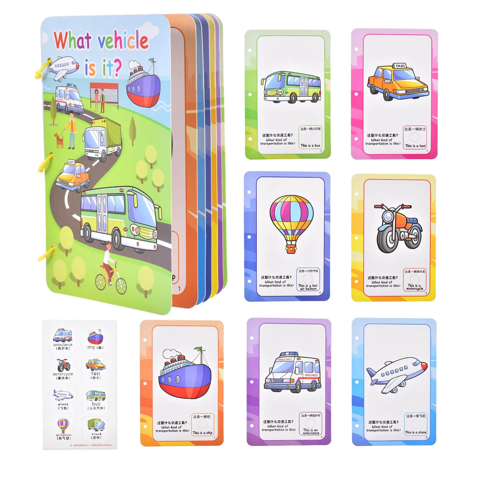 

Busy Book For Kids Busy Book For Kids Children's Quiet Book Popular Useful Interactive Suitable For Long-Distance Car Trips And