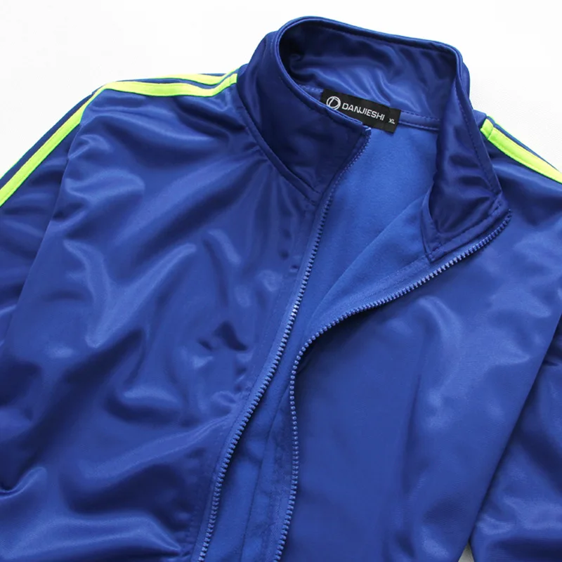 Brand Men Sportswear Sets Running Sports Fitness Tracksuit Male Two Pieces Sweatshirt+Sweatpant Gym Clothing Trainingspak Mannen | Мужская