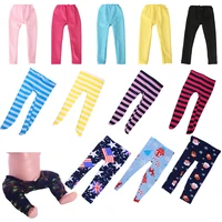 multicolor reborn dolls clothes handmade pants striped leggings fit 43cm new baby boy doll18 inch girl american dollchristmas