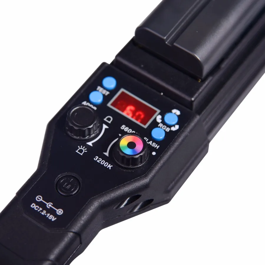 NanGuang RGB18 светодиодный ручной покраска световая палка RGB цветная фотография