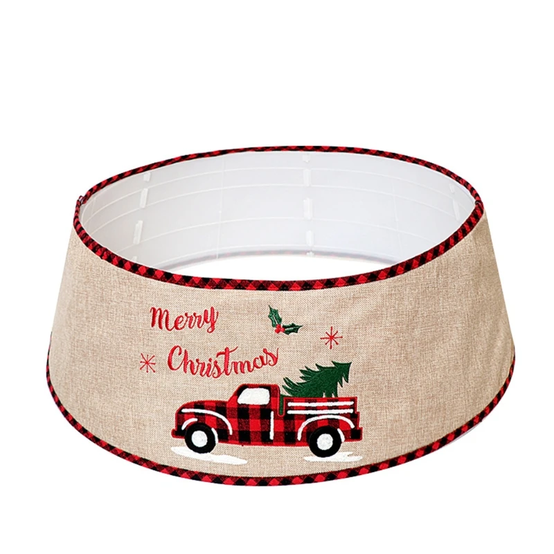 

41XB, ошейник с надписью "Merry Christmas", 31-Дюймовый клетчатый автомобиль, стандартное кольцо, Обложка для дома, зимние праздники, новогодние украшения