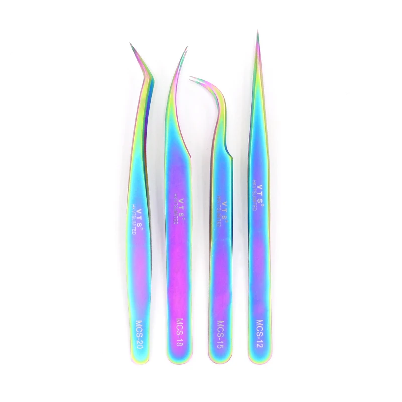 1 шт. пинцет для наращивания ресниц из нержавеющей стали | Красота и здоровье