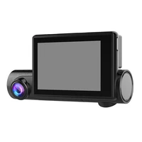 3 inch oled touch screen dual integrated 1080p1080p wifi gps driving recorder gps tracking dual screen display