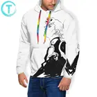 Джоджо Необычные зимние толстовки, мужской Красивый пуловер, толстовка с длинным рукавом, осенняя уличная одежда, толстовки