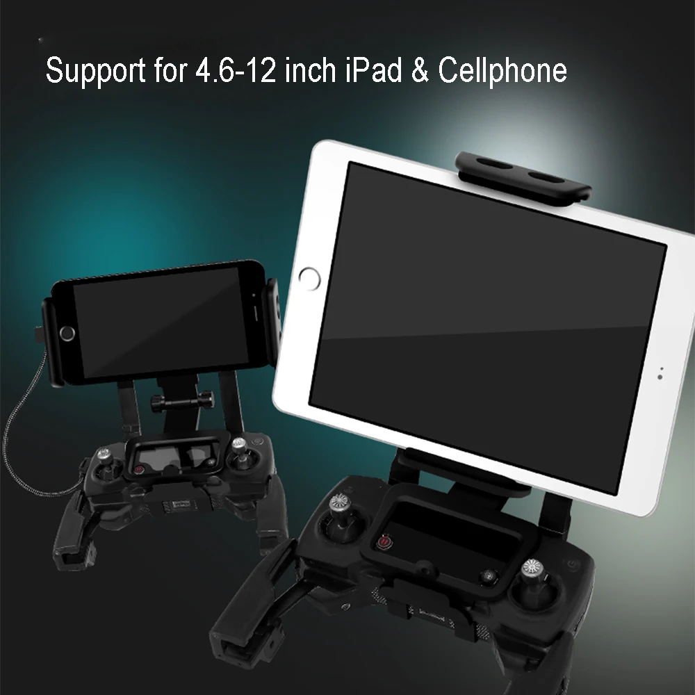 4.6&quot-11&quot Phone Tablet Holder Support Mount Stand for iPhone iPad Monitor Compatible DJI Mavic 2 Spark Remote Contoller |