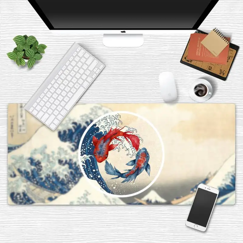 

Mairuige Great Wave Off Art MousePads Anime Mouse Mat Game Office Work Mouse Mat pad X XL Non-slip Laptop Cushion mouse pad