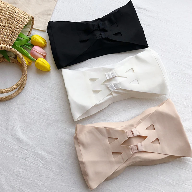 Женский бюстгальтер со съемными подушечками сексуальный бесшовный цельный топ