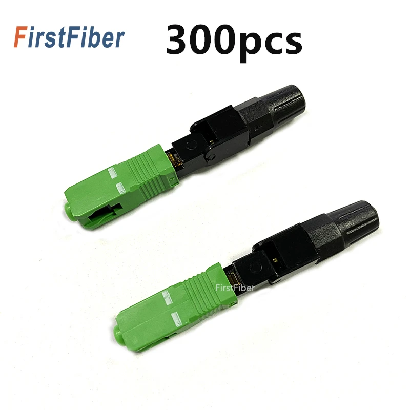 SC APC Быстрый разъем адаптер 300 шт. поддержка 0 9 мм 2 3 Внутренний кабель FTTH плоский