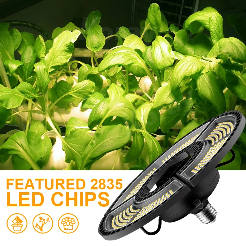 

LED Grow Light 2835 Waterproof Full Spectrum E27/E26 For Indoor Plant LED Chips Phytolamp For Plants 85-265V Phyto Growth Lamp