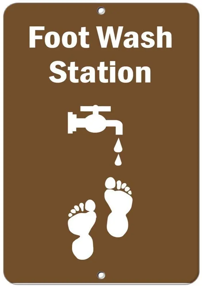 

Ноги мыть станция парка развлечений Безопасность домашних подарок на Новый год в стиле ретро металлическая Оловянная табличка на e-mail Декор...