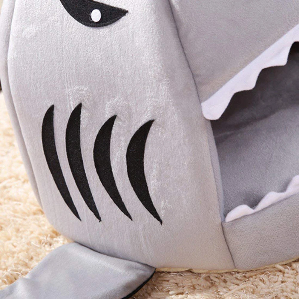 Мягкая подстилка для дома в виде акулы|Дома конуры и манежи| |