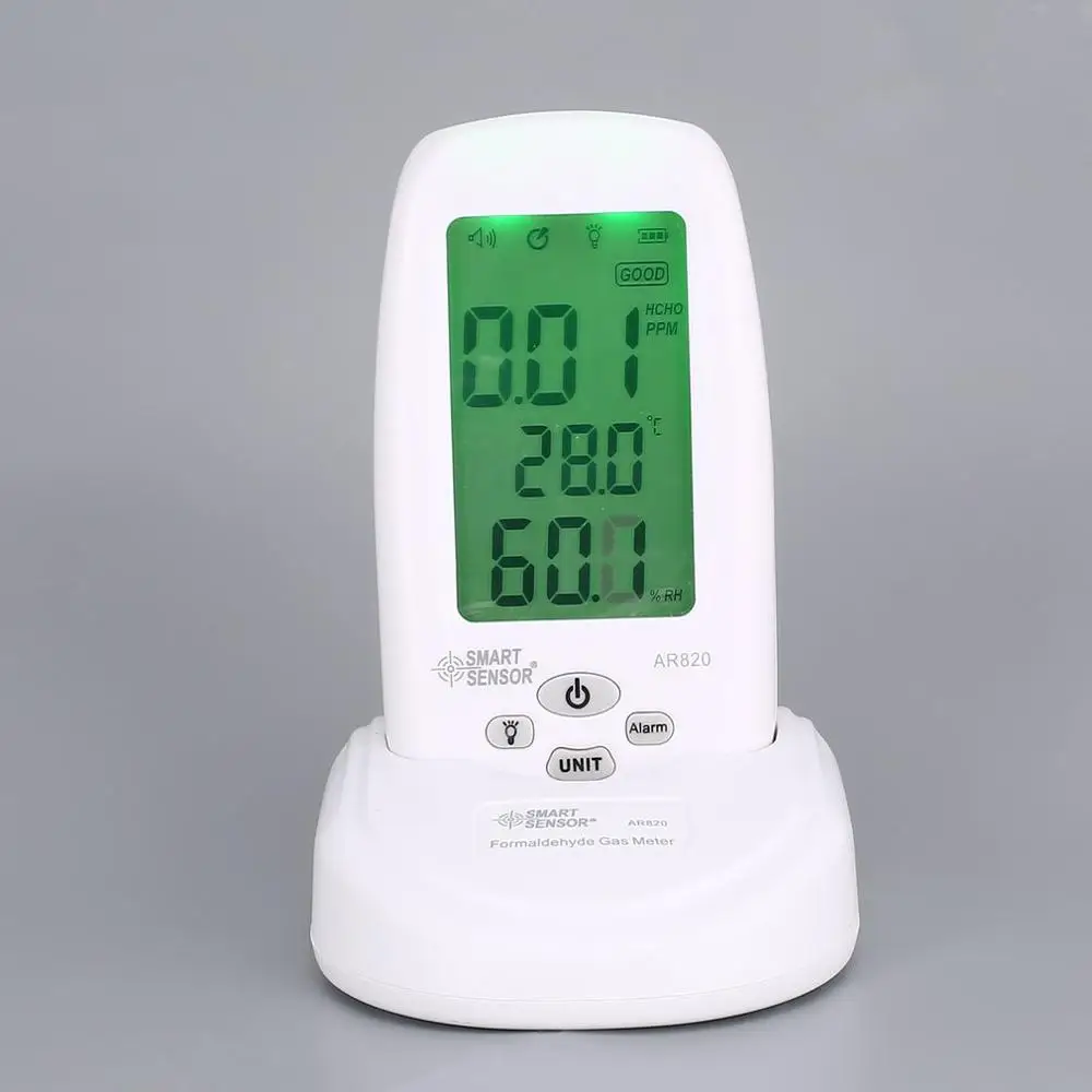 Умный датчик AR820 HCHO формальдегид качество воздуха монитор Анализатор