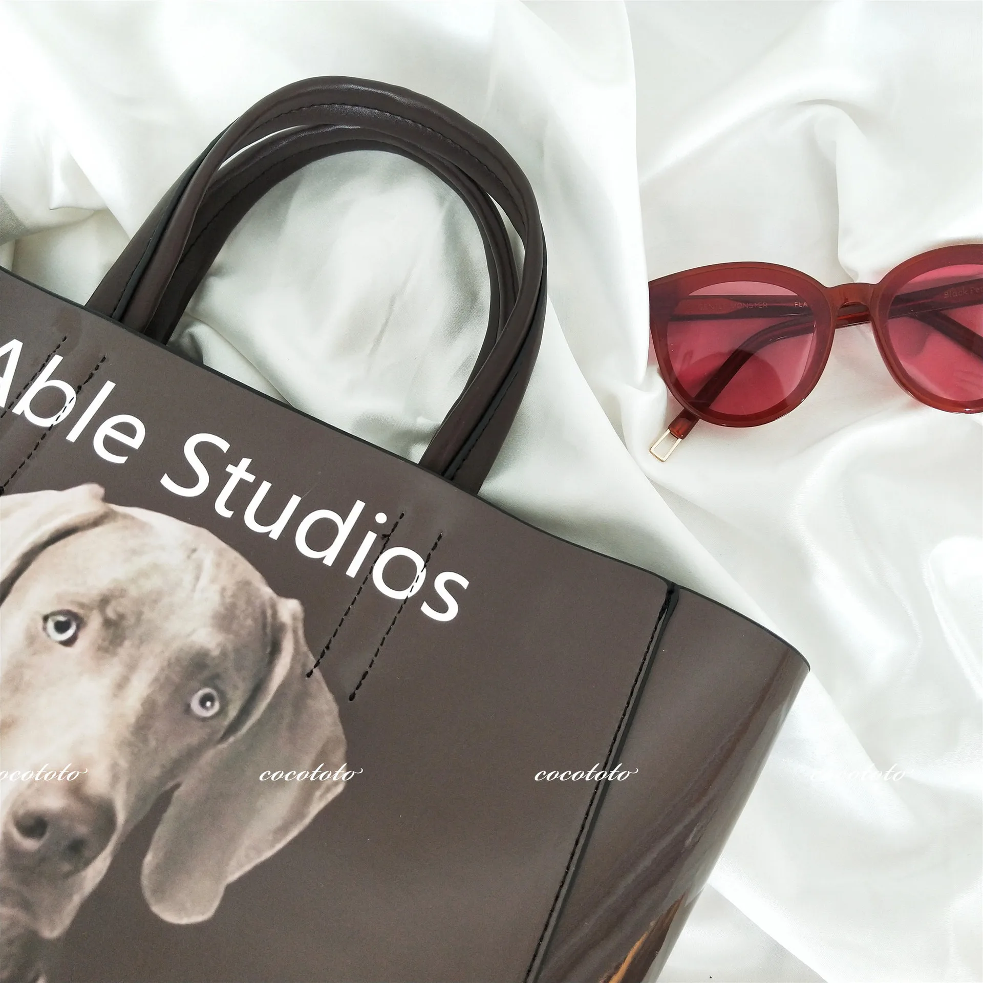 2021 трендовая крутая женская сумка через плечо с принтом собаки |