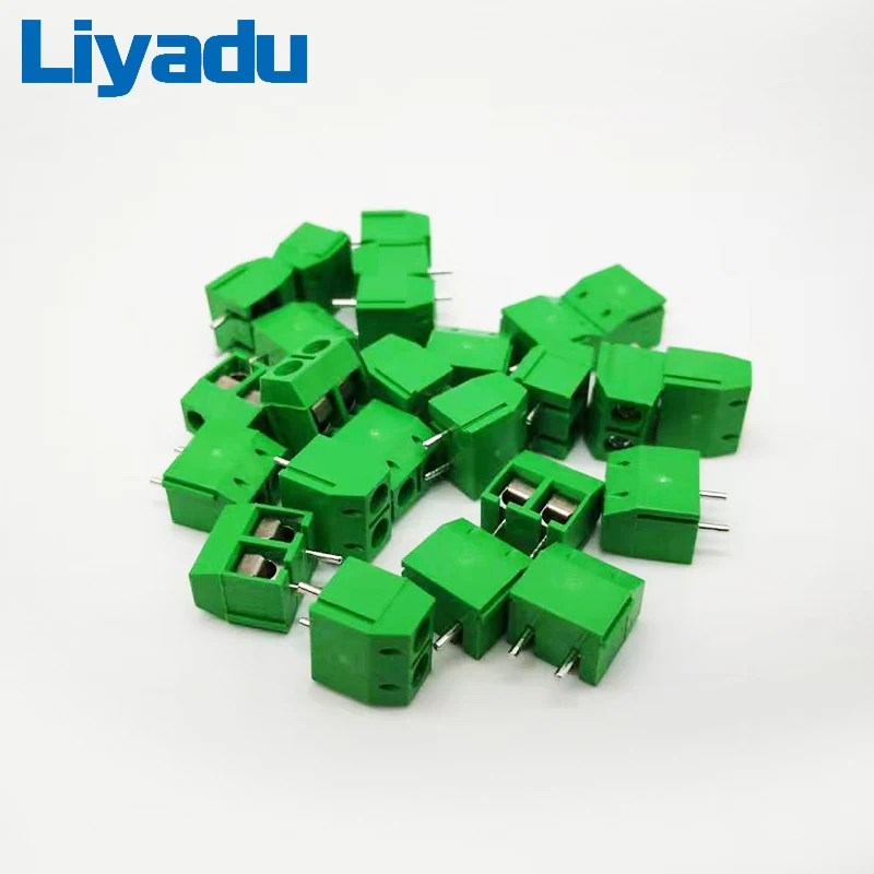 Соединительные клеммы 500 шт./лот Сращивание винт типа PCB расстояние 5 0