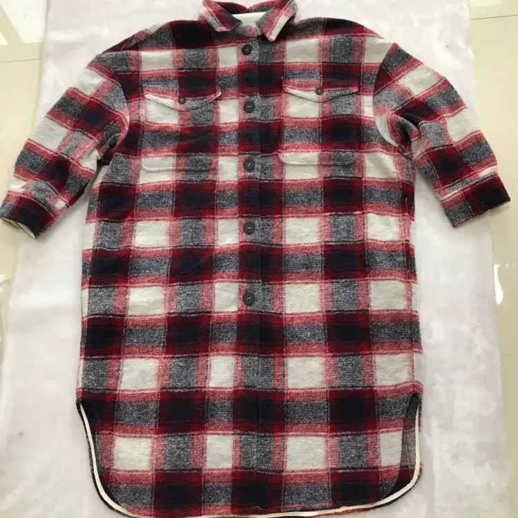 

2020 Autumn / Winter Coats & Jackets Large Shape Brushed Pocket Wool Women's Wool & Blends