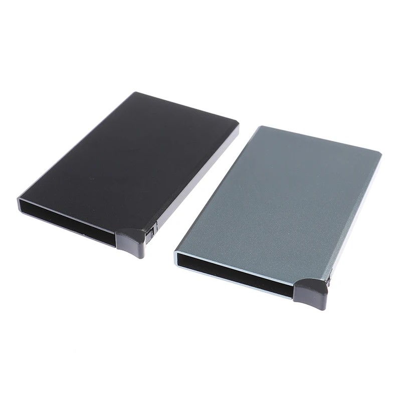 

Mini Wallet With Back Pouch Money ID Credit Card Holder up Bank Card Case