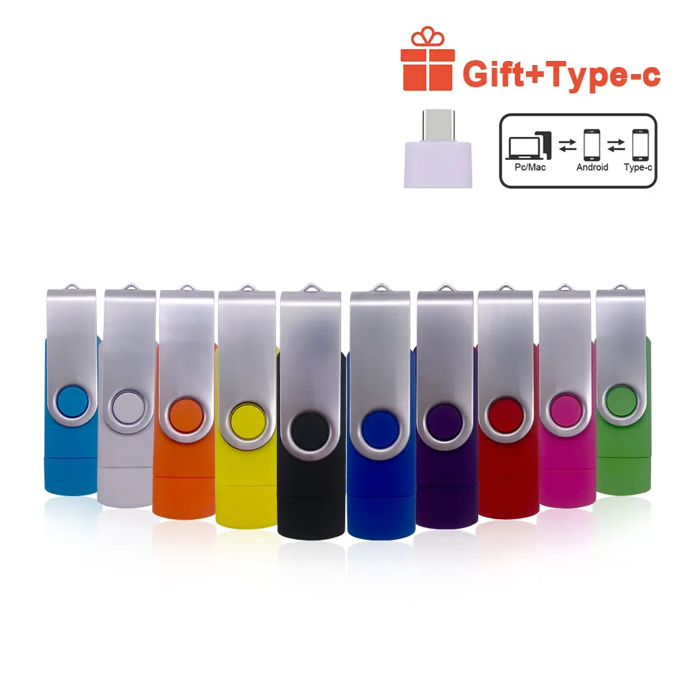 Несколько цветов OTG Usb флэш накопитель 2 0 Флешка карта памяти диск Реальная