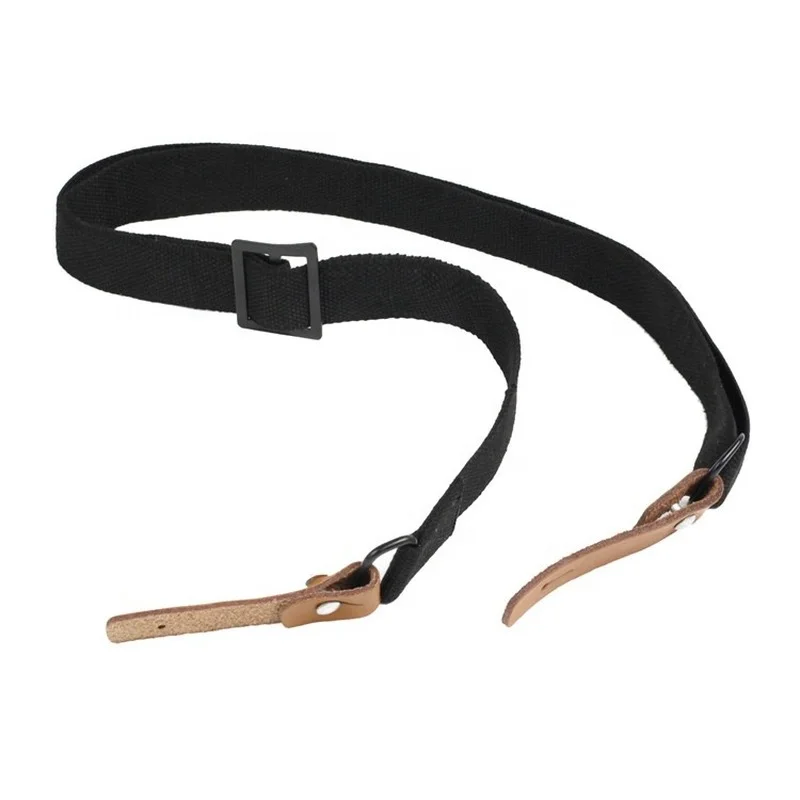 

Cotton Webbing First Layer Leather AK Tactical Shooting Rope Sling For Outdoor Hunting Shoting Military Trainning Accessories