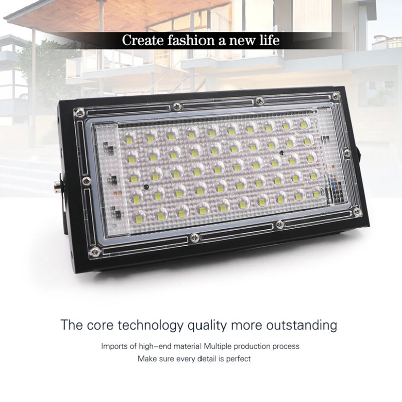 Светодиодный светильник 50 Вт УФ лампа для стерилизации AC 220 В 110