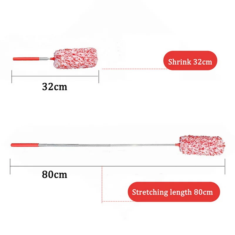 

Microfiber Duster Brush Extendable Hand Dust Cleaner Anti Dusting Brush Home Air-condition Car Furniture Cleaning
