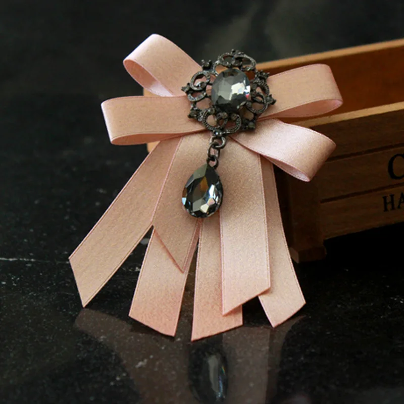 GUGUTREE брошь нагрудник воротник цветок патчи металлические искусственные нашивки