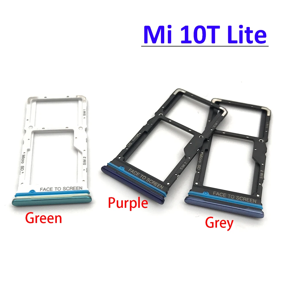 20 шт. держатель Micro Nano SIM-карты лоток слота ID адаптер гнездо для Xiaomi Poco M3 Mi 10Pro 10T Lite X3