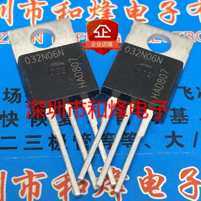 

Original New 5pcs/ IPP032N06N3G 032N06N TO220 TO-220
