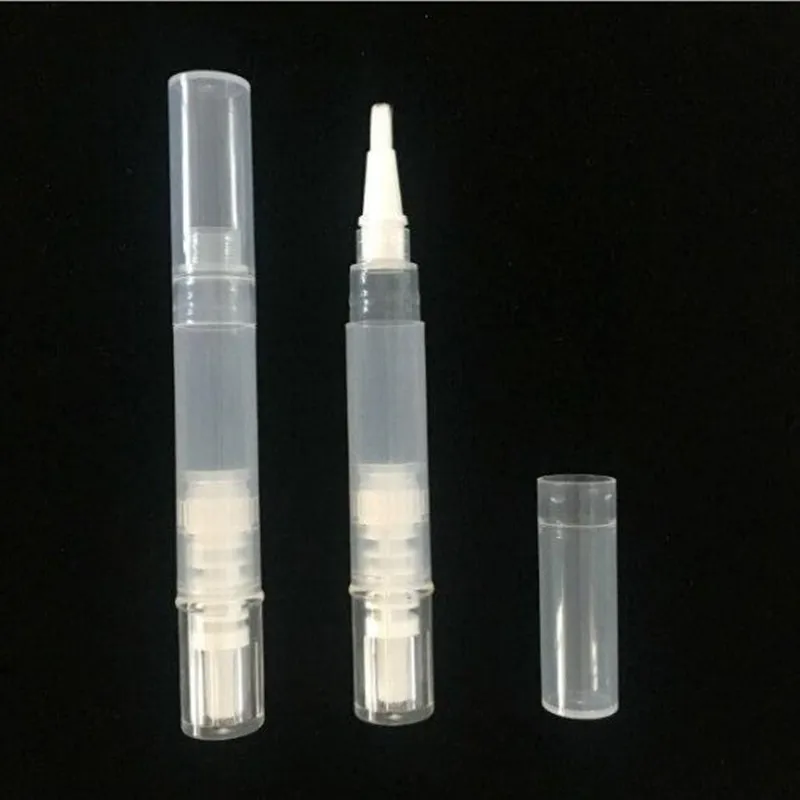 1 шт. 5 мл пустая поворотная ручка с кистью многоразовая бутылка контейнер для