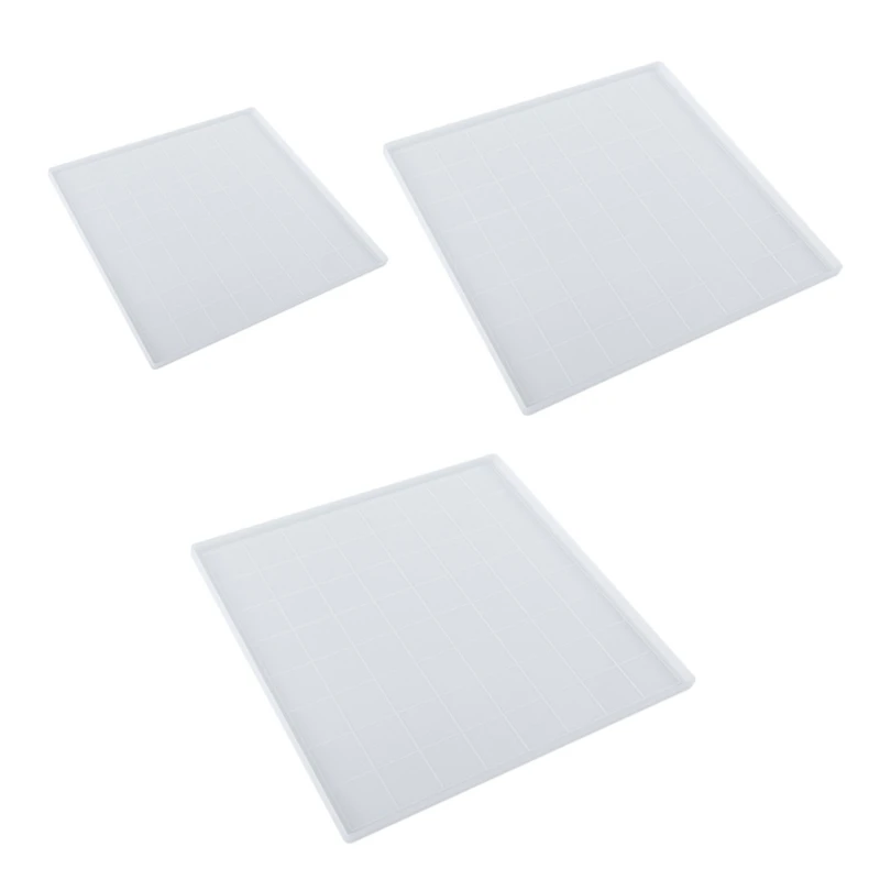 

Crystal Epoxy Resin Mold International Chess Checkerboard Casting Silicone Mould DIY Crafts Polymer Clay Making Tool