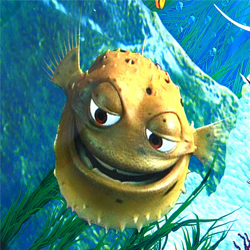 3D плакат для аквариума 30 × 160 см фон живопись наклейка двусторонние морские