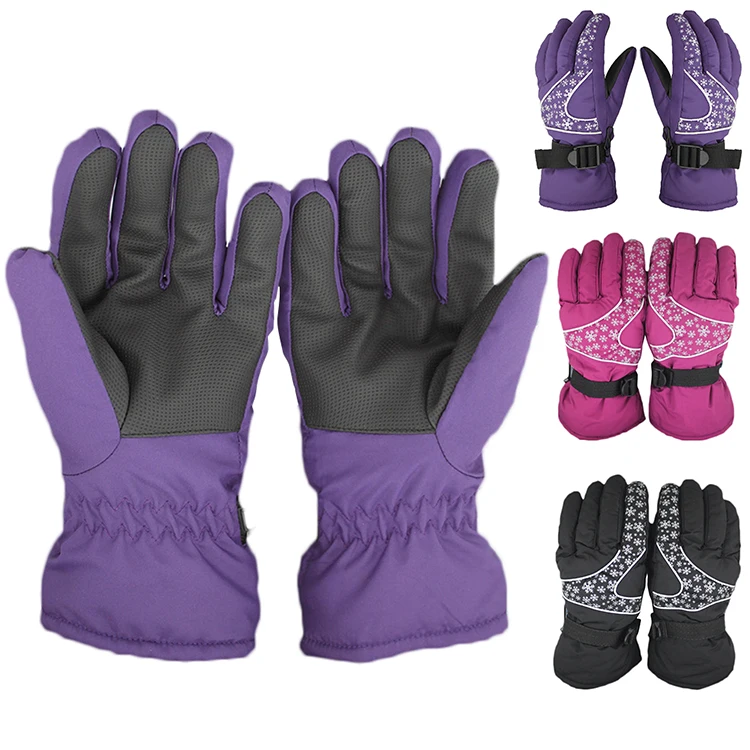 

Thickened Warm Waterproof Wind Proof Women Skiing Gloves Cycling Gloves Snowboard Ski Gloves Anti-Cold Winter Gloves
