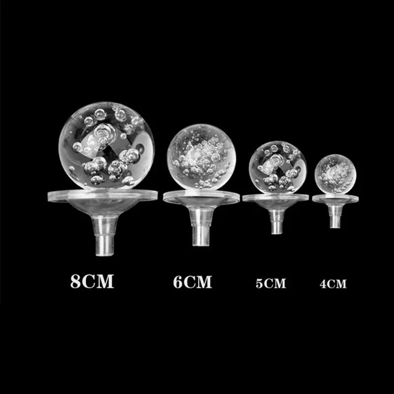 Вращающееся стеклянное крепление в форме шара DIY аксессуары для