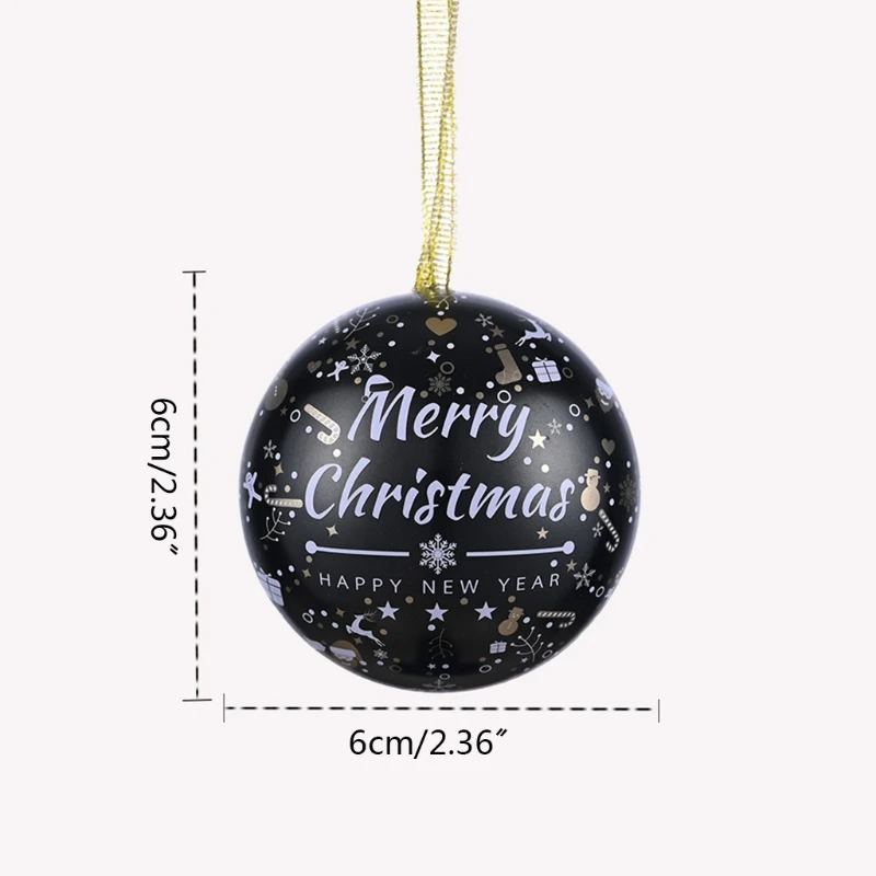 Подвеска в виде металлических шариков для рождественской елки | Дом и сад