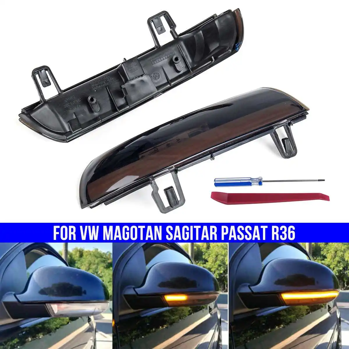 

2 шт. светодиодный динамический поворотов зеркала индикатор светильник для VW GOLF 5 MK5 Jetta Passat B5.5 B6 Sharan превосходное EOS