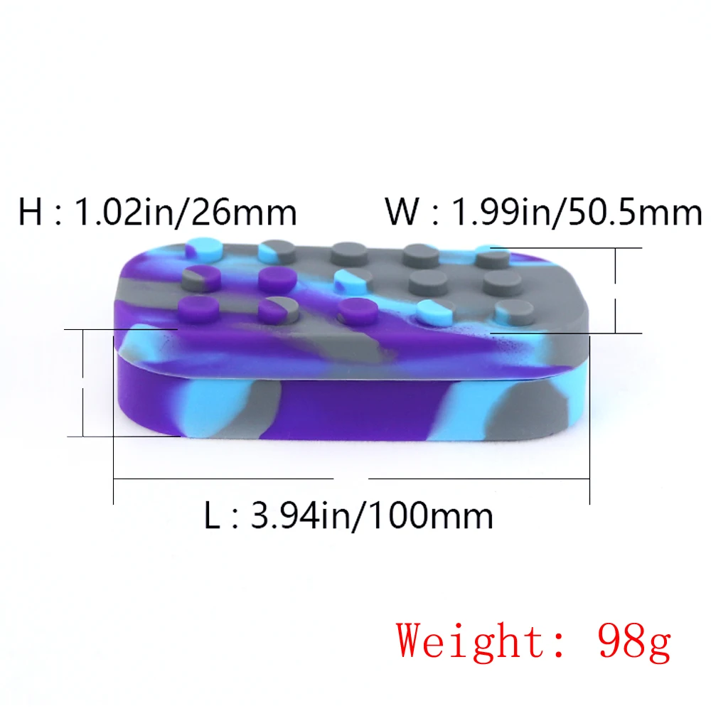 Контейнер для воска масла Бутана 1 шт. антипригарная силиконовая банка