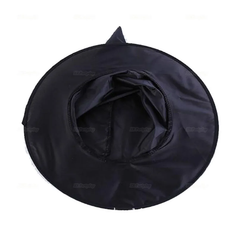 Черная шляпа ведьмы Шляпа Волшебника кепка для вечерние маскарадный костюм