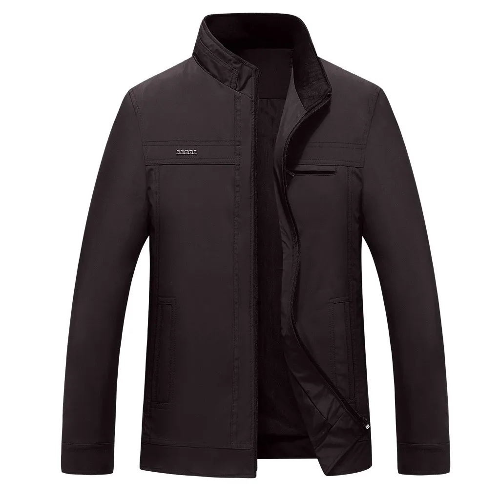 SAGACE классическая мужская модная деловая тонкая однотонная куртка Мужская с