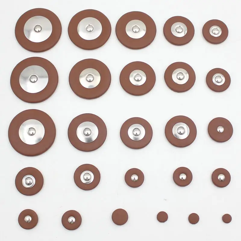 

26 Pieces Sax Leather Pads Replacement for Alto Saxophone High Quality Saxophone Accessories